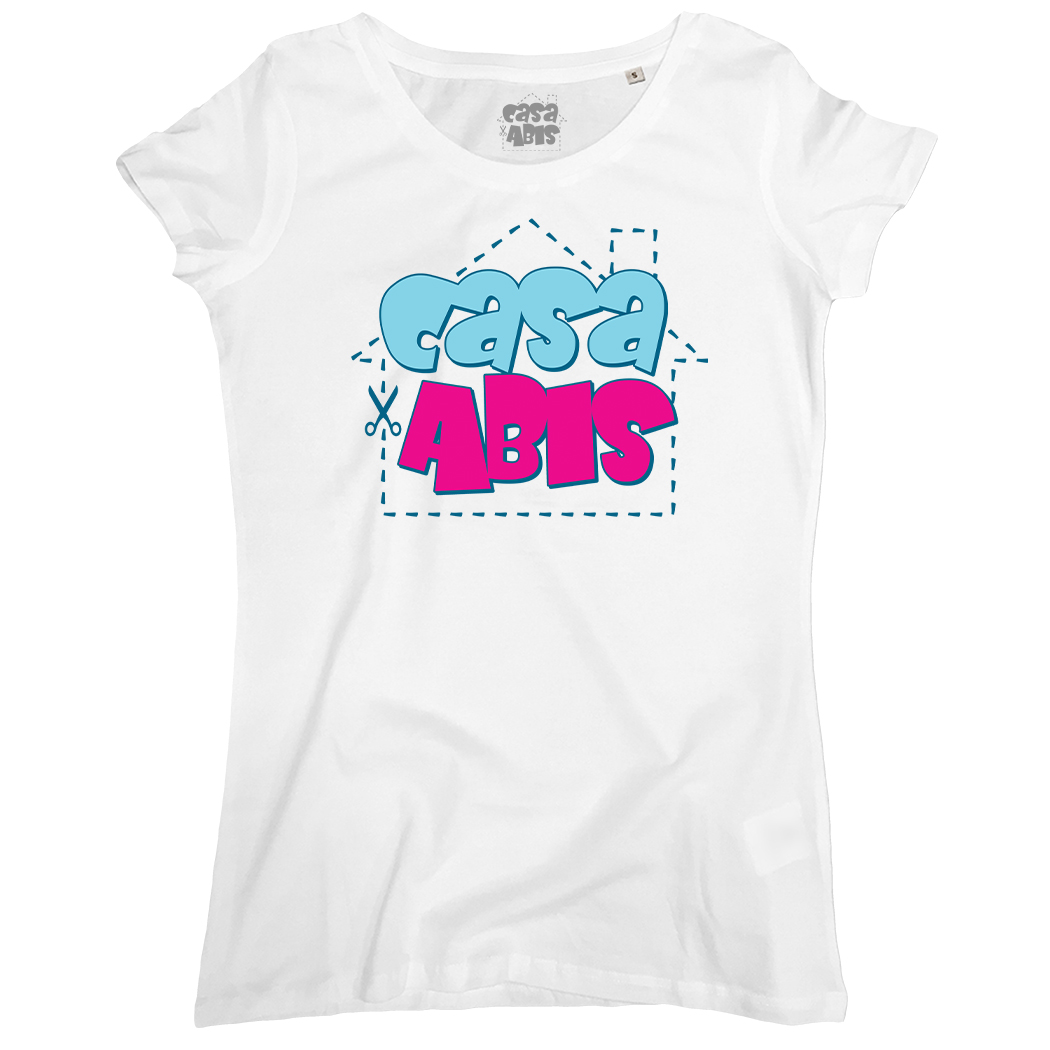 T-SHIRT DONNA - LOGO white