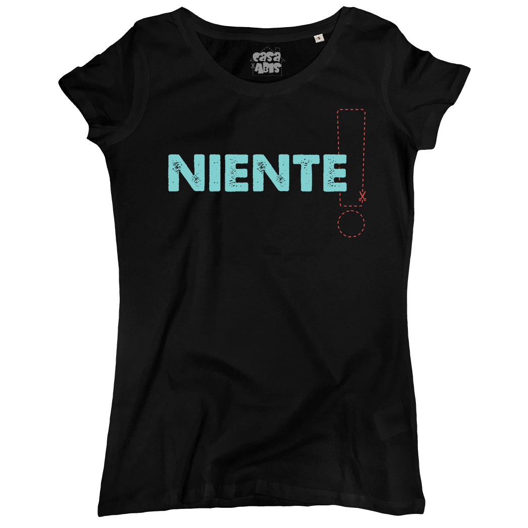 T-SHIRT DONNA - NIENTE black