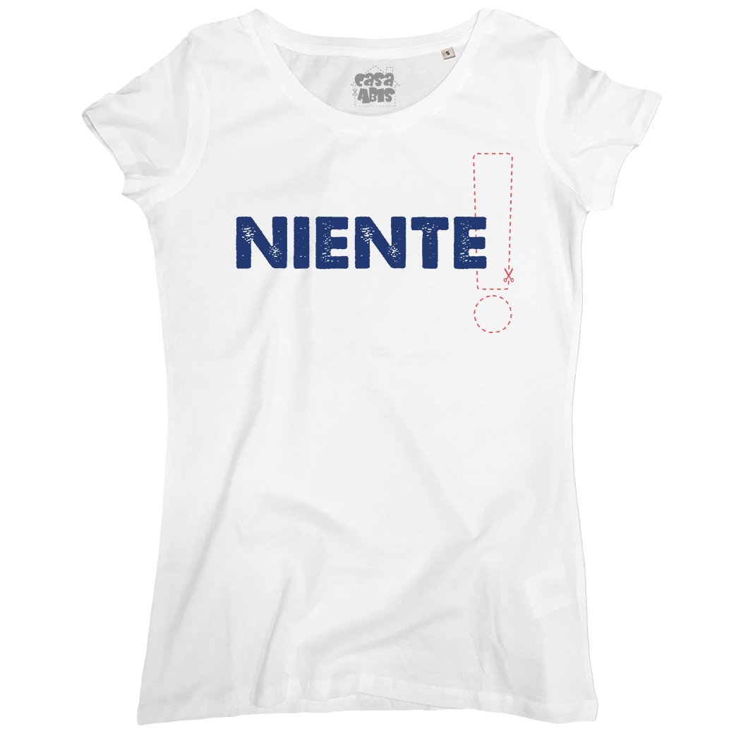 T-SHIRT DONNA - NIENTE white
