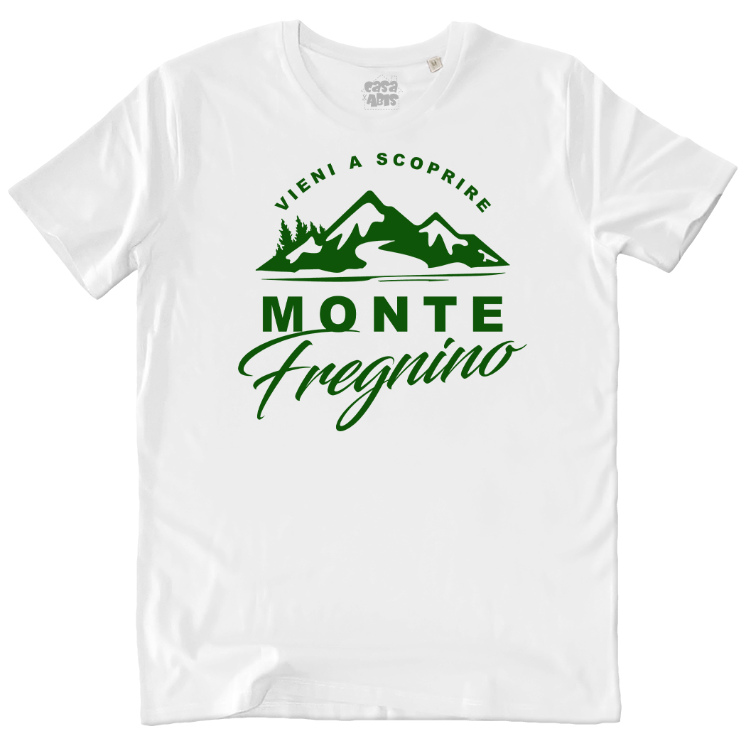 T-SHIRT UNISEX - MONTE FREGNINO white